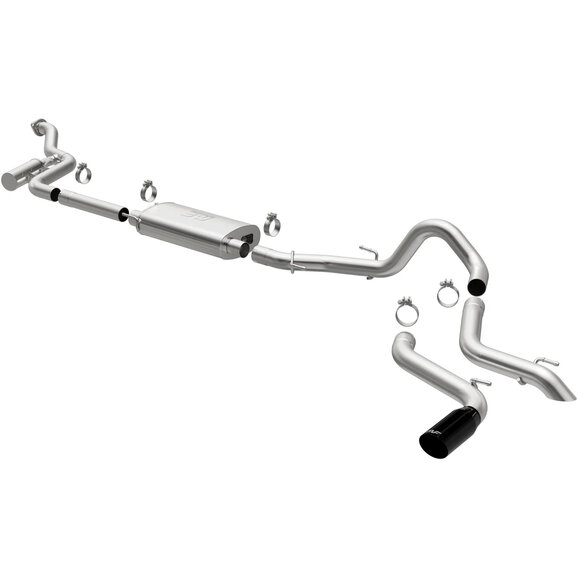 Magnaflow Overland Series Cat-Back Performance Exhaust System Magnaflow 19678 Overland Series Cat-Back Performance Exhaust System for 24-26 Toyota Tacoma with 2.4L