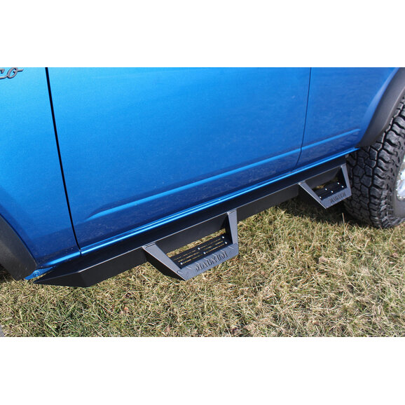 Magnum RT Series Drop Steps - in Black Textured Steel Magnum RTS12FD RT Series Drop Steps - in Black Textured Steel for 21-26 Ford Bronco 4-Door