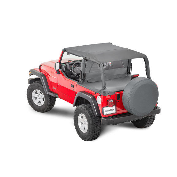 MasterTop Summer Combo Top Plus in Black Diamond MasterTop Summer Combo Top Plus in Black Diamond for 03-06 Jeep Wrangler TJ