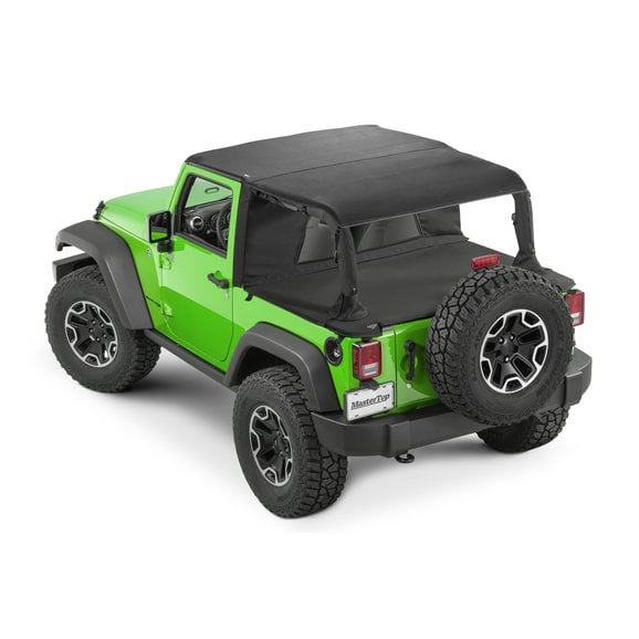 MasterTop Ultimate Summer Combo Tops in MasterTwill® Fabric MasterTop Ultimate Summer Combo Tops in MasterTwill® Fabric for 07-18 Jeep Wrangler JK 2-Door