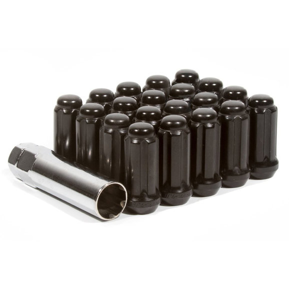 Method Race Wheels Black Spline Lug Nut Kit for 1823 Jeep Wrangler JL & Gladiator JT Quadratec