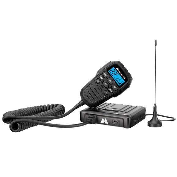 Midland Radio 15 Watt Micro Mobile Radio with USB-C Midland Radio MXT275 15 Watt Micro Mobile Radio with USB-C