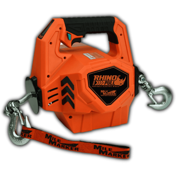 Mile Marker Rhino Pull 1000lb Portable Winch Mile Marker 71-1000 Rhino Pull 1000lb Portable Winch