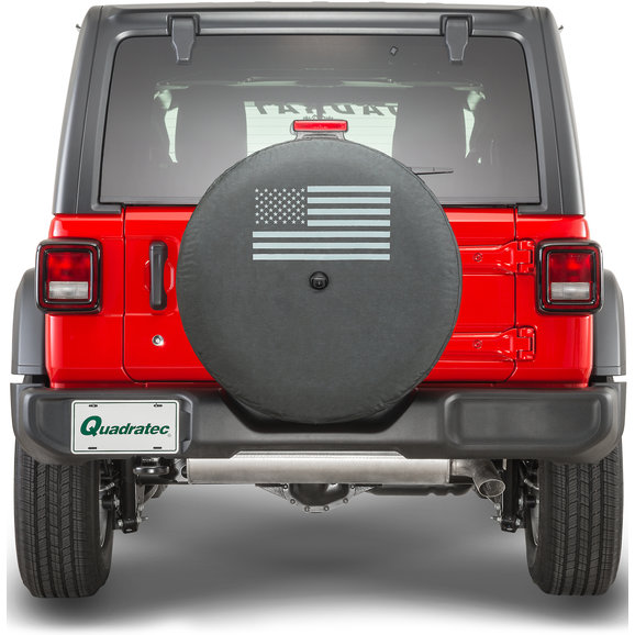 Mopar Spare Tire Cover Mopar 82215439AB Spare Tire Cover for 18-24 Jeep Wrangler JL