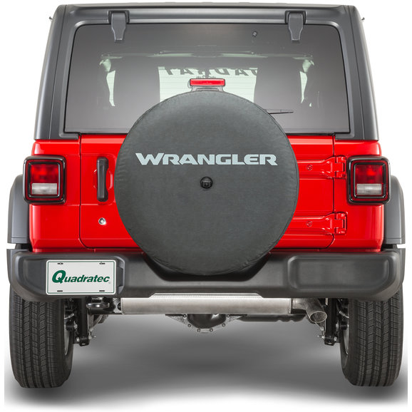 Mopar Spare Tire Cover Mopar 82215444 Spare Tire Cover for 18-19 Jeep Wrangler JL