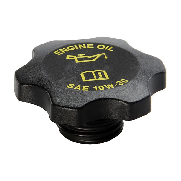 Mopar Oil Filler Cap Mopar 53010654AA Oil Filler Cap for 94-06 Jeep Wrangler YJ & TJ; 02-04 Liberty KJ; 94-01 Cherokee XJ and 94-04 Grand Cherokee ZJ & WJ