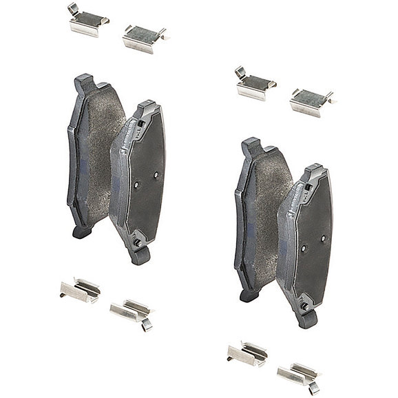 Mopar Rear Disc Brake Pad Set Mopar 68003776AA Rear Disc Brake Pad Set for 07-18 Jeep Wrangler JK