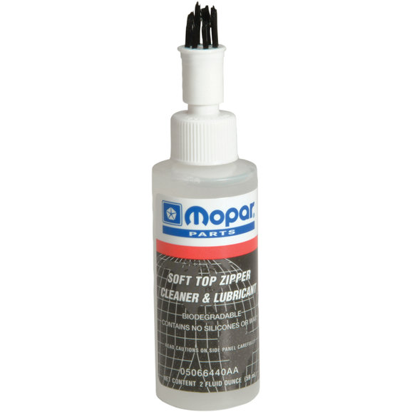 Mopar 5066440AB Soft Top Zipper Cleaner & Lubricant 2 oz. Quadratec