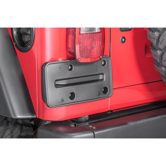 Mopar 55174994 License Plate Bracket for 9706 Jeep Wrangler TJ Quadratec