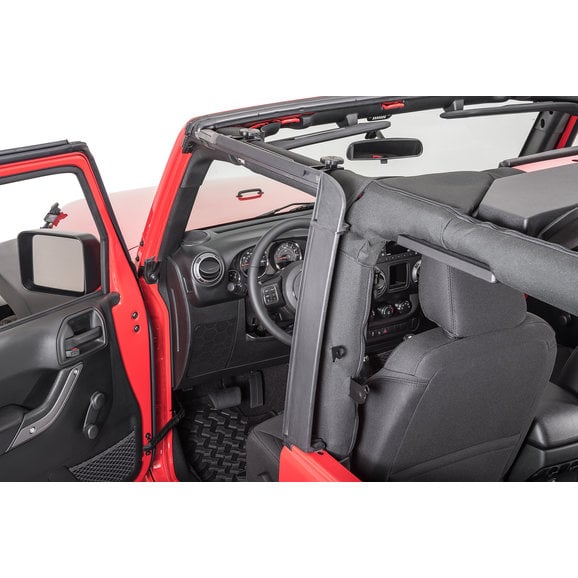 Mopar Drivers Side Door Surround For 07 09 Jeep Wrangler Jk 2 Door Quadratec