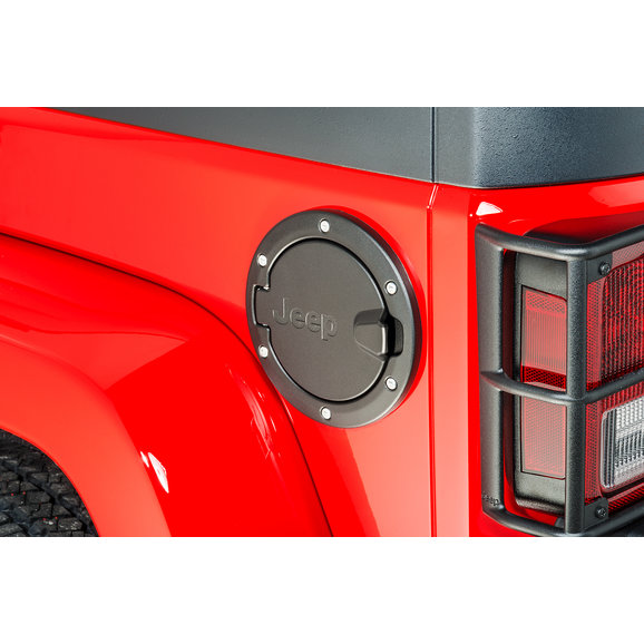 Mopar Fuel Filler Door For 07 18 Jeep Wrangler Jk 2 Door Quadratec