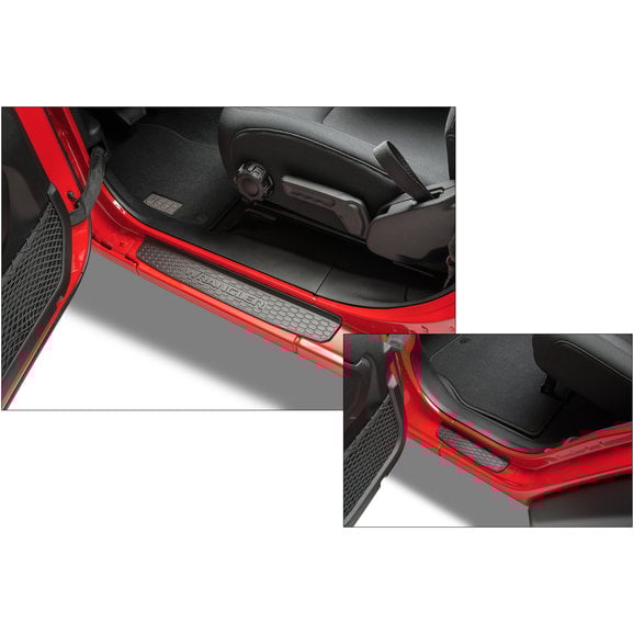 Mopar Door Sill Guards Mopar 82215394 Door Sill Guards for 18-24 Jeep Wrangler JL Unlimited