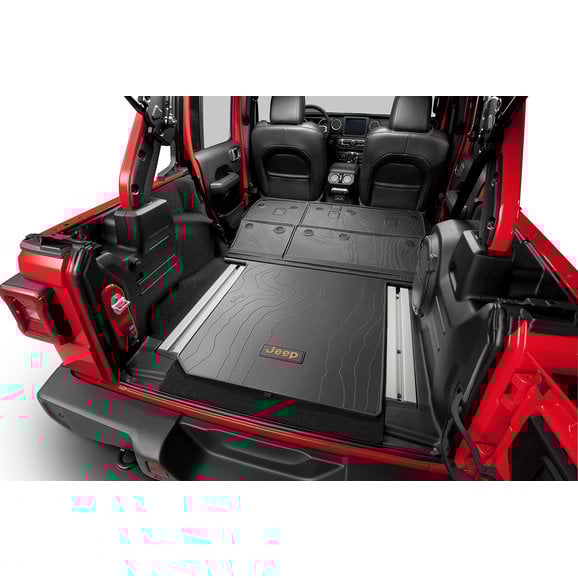 Mopar Cargo Tray For 18 19 Jeep Wrangler Jl Quadratec