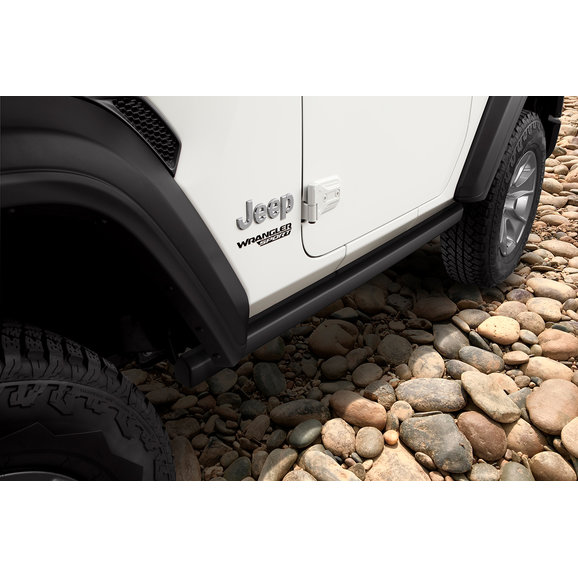 Mopar 82215128 Rubicon Style Rocker Guards For 18 19 Jeep