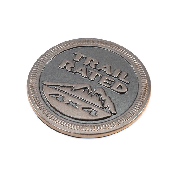 Mopar Trail Rated Badge in Bronze Mopar 68276251AA Trail Rated Badge in Bronze for 07-18 Jeep Wrangler JK
