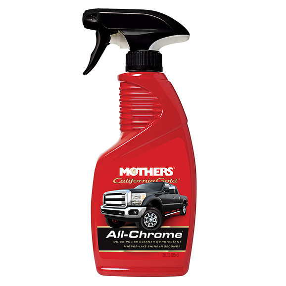 Mothers California Gold All-Chrome Quick-Polish Cleaner & Protectant Mothers 05222 California Gold All-Chrome Quick-Polish Cleaner & Protectant
