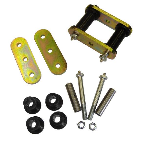 Mountain Off-Road Rear 0" Lift HD Lubeable Shackles Mountain Off-Road Rear 0" Lift HD Lubeable Shackles for 87-95 Jeep Wrangler YJ