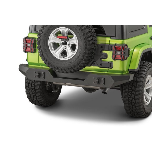 Rugged Ridge Spartan Full Width Rear Bumper Rugged Ridge 11548.51 Spartan Full Width Rear Bumper for 18-19 Jeep Wrangler JL