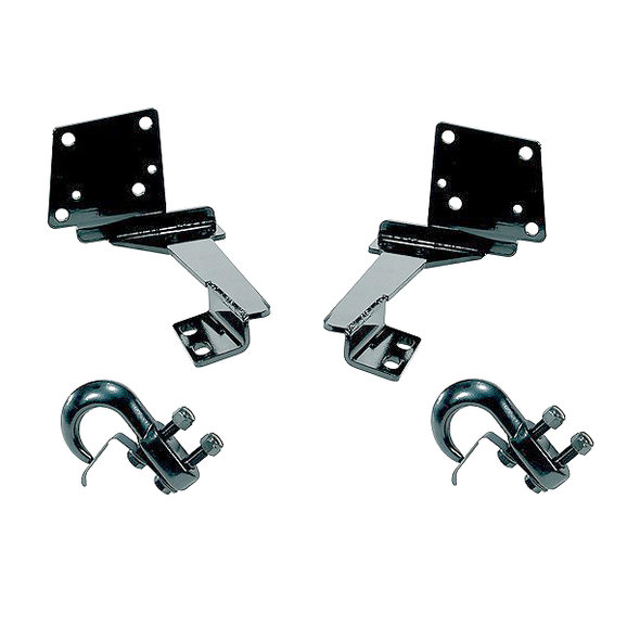 Rugged Ridge Heavy Duty Tow Hooks (Pair) Rugged Ridge 11236.06 Heavy Duty Tow Hooks (Pair) for 93-98 Jeep Grand Cherokee ZJ
