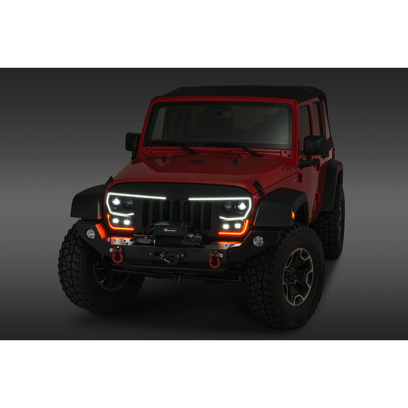 Oracle Lighting 5817 504 Vector Grill For 07 18 Jeep