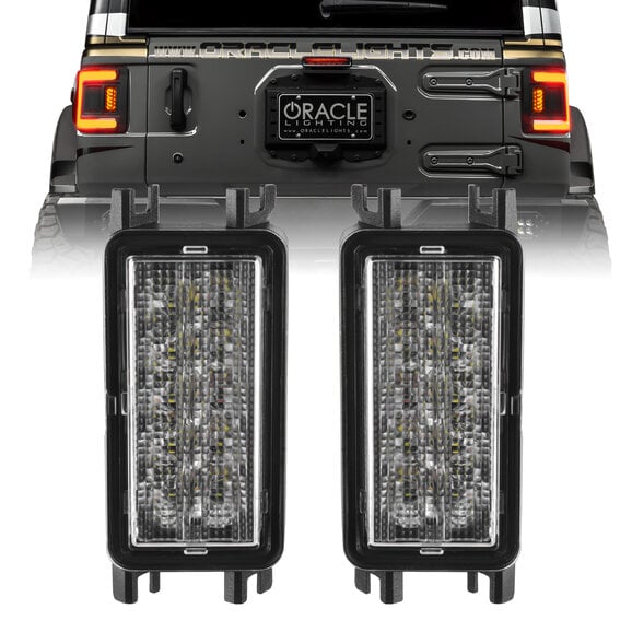 Oracle Lighting Dual Function Amber/White Reverse LED Module for Flush Tail Lights Oracle Lighting Dual Function Amber/White Reverse LED Module for Flush Tail Lights for 18-23 Jeep Wrangler JL and Gladiator JT