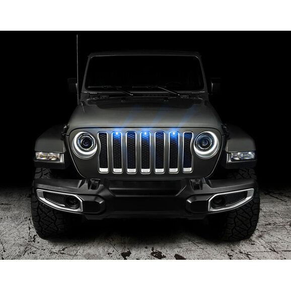Oracle Lighting Pre-Runner Style LED Grill Light Kit Oracle Lighting Pre-Runner Style LED Grill Light Kit for 18-23 Jeep Wrangler JL and Gladiator JT