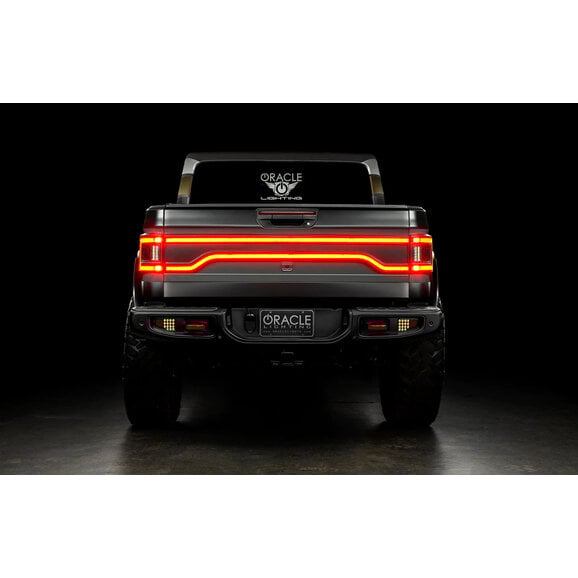 Oracle Lighting  Racetrack Flush Style LED Tailgate Panel Light for 20-24 Jeep Gladiator JT
