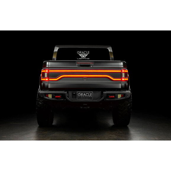 Oracle Lighting  Racetrack Flush Style LED Tailgate Panel Light for 20-24 Jeep Gladiator JT