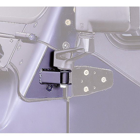 Crown Automotive Stainless Steel Mirror Mover Set Crown Automotive RT30015 Stainless Steel Mirror Mover Set for 97-02 Jeep Wrangler TJ