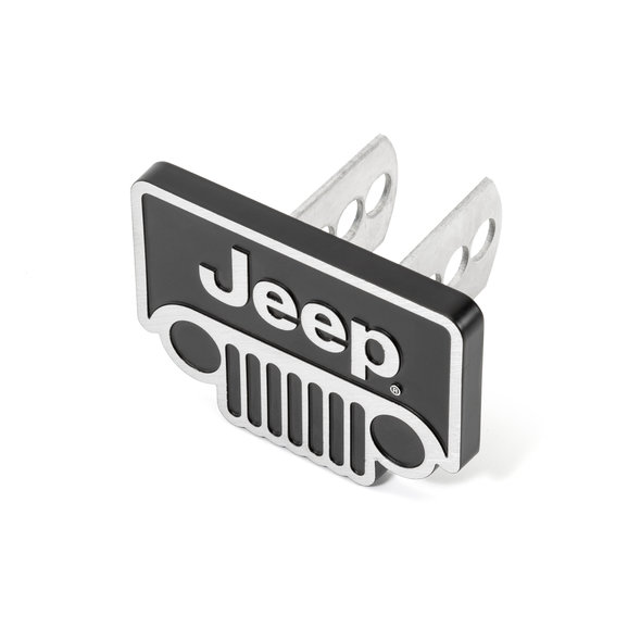 Plasticolor Jeep Grille Logo Hitch Cover Plasticolor 002291R01 Jeep Grille Logo Hitch Cover for All Receiver Hitches