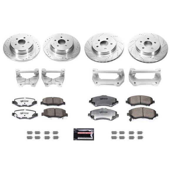 Power Stop Big Brake Kit Power Stop Big Brake Kit for 07-18 Jeep Wrangler JK