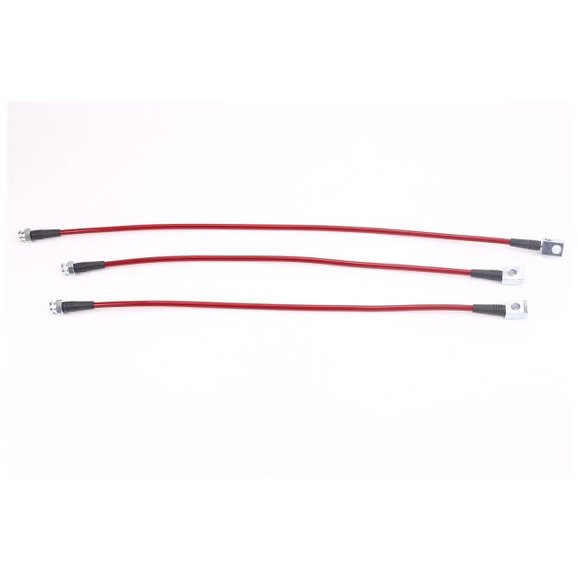 Power Stop BH00013 Stainless Steel Front & Rear Brake Hoses for 9706