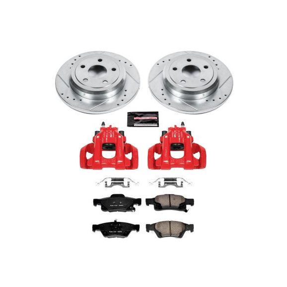 Power Stop Rear Z36 Extreme Performance Truck & Tow Brake Kit with Calipers Power Stop Rear Z36 Extreme Performance Truck & Tow Brake Kit with Calipers for 11-18 Jeep Grand Cherokee WK2