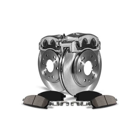 Power Stop Front Z17 Evolution Geomet Coated Brake Kit with Calipers Power Stop Front Z17 Evolution Geomet Coated Brake Kit with Calipers for 17-19 Jeep Cherokee KL with Dual Piston Front Calipers