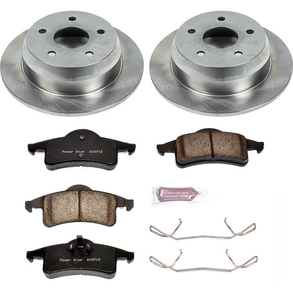 Power Stop Rear Z16 Autospecialty Daily Driver OE Brake Kit Power Stop KOE2151 Rear Z16 Autospecialty Daily Driver OE Brake Kit for 99-04 Jeep Grand Cherokee WJ