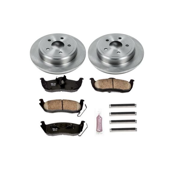 Power Stop Rear Z16 Autospecialty Daily Driver OE Brake Kit Power Stop KOE2221 Rear Z16 Autospecialty Daily Driver OE Brake Kit for 05-10 Jeep Grand Cherokee WK & Commander XK