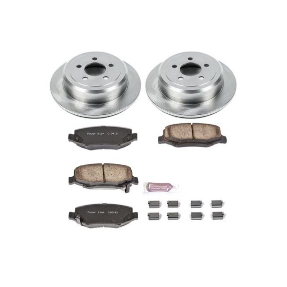 Power Stop Rear Z16 Autospecialty Daily Driver OE Brake Kit Power Stop KOE3046 Rear Z16 Autospecialty Daily Driver OE Brake Kit for 08-12 Jeep Liberty KK