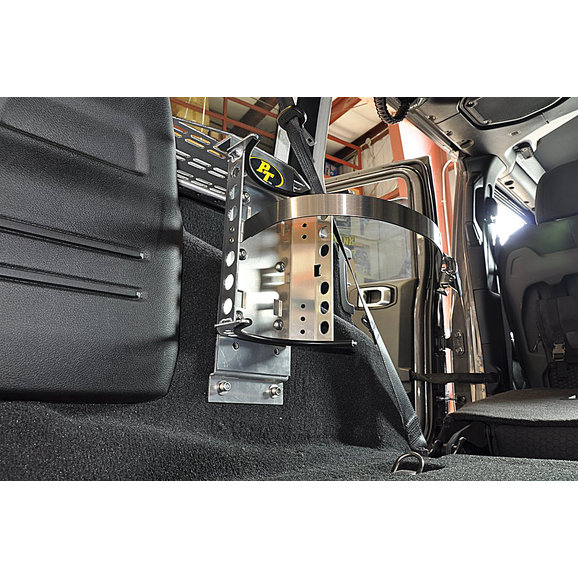 PowerTank Behind the Seat (BTS) Power Tank Bracket Mount PowerTank Behind the Seat (BTS) Power Tank Bracket Mount for 07-20 Jeep Wrangler JLU & JKU 4-Door