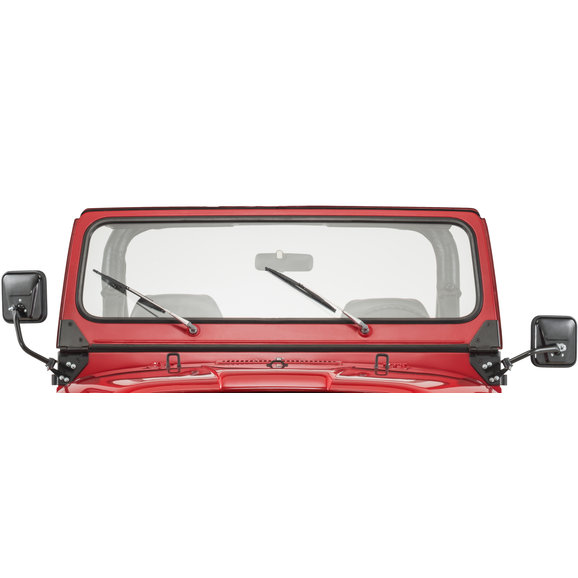 Precision Replacement Parts Glass Windshield Replacement Precision Replacement Parts DL01105 GTN Glass Windshield Replacement for 68-75 Jeep CJ-5 & CJ-6