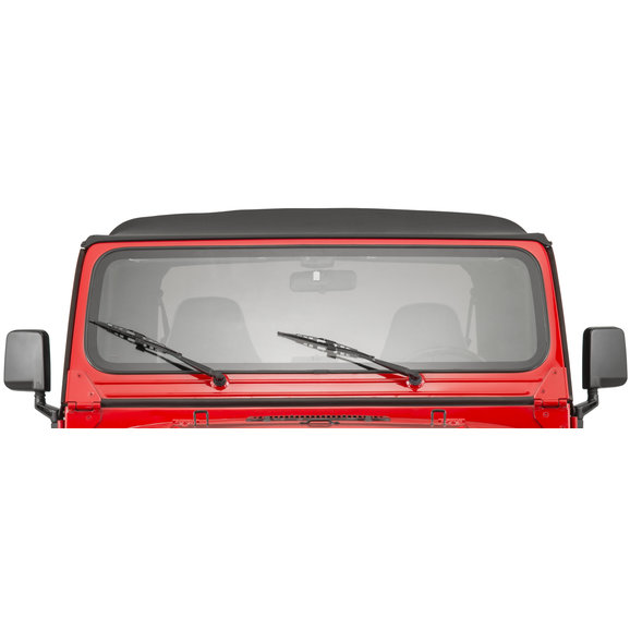 Precision Replacement Parts Glass Windshield Replacement Precision Replacement Parts DW01141-GTN Glass Windshield Replacement for 87-95 Jeep Wrangler YJ