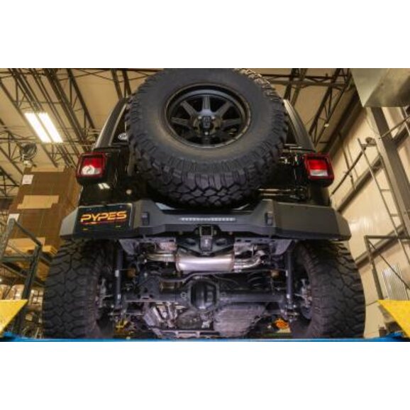 ジープ　ラングラー　マフラー　Pypes Performance Exhaust Pypes Performance Exhaust SJJ25SQ High Ground Clearance Cat