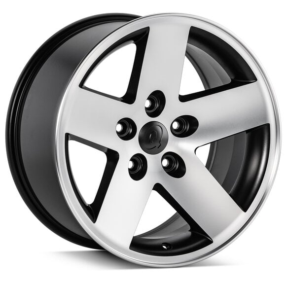 Quadratec Moab Wheel 17x8 with 5.0in Backspace Quadratec Moab Wheel 17x8 with 5.0in Backspace for 07-26 Jeep Wrangler JL, JK & Gladiator JT