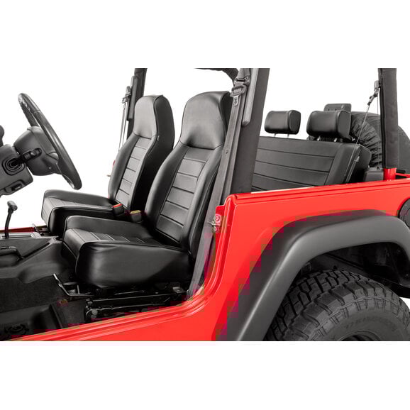 Quadratec  Heritage Premium Front Seats for 76-06 Jeep CJs and Wranglers