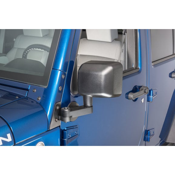 Quadratec Automatic Billet Aluminum Mirror Movers For 07 18 Jeep Wrangler Jk Quadratec