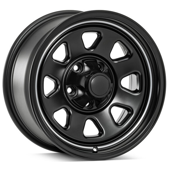 Quadratec CJ Retro Alloy Wheel 15x8 with 4.0 Backspace Quadratec CJ Retro Alloy Wheel 15x8 with 4.0 Backspace for 55-86 Jeep CJ