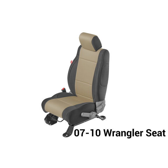 thumbnail image 2 of 14-Piece Beige Seat Cover Set For Jeep Grand Cherokee 2011-2019 - Synthetic Leather, Waterproof 2 of 4