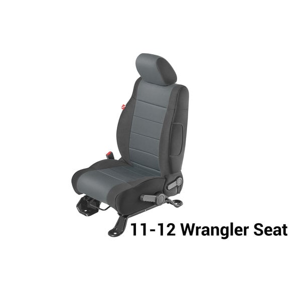 GEARFLAG Neoprene Seat Cover Custom fits Wrangler JK 2/4 Doors 2007-17 with no Side airbag Black Front Pair Seats only GEARFLAG Neoprene Seat Cover Custom fits Wrangler JK 2/4 Doors 2007-17 with no Side airbag Black Front Pair Seats only
