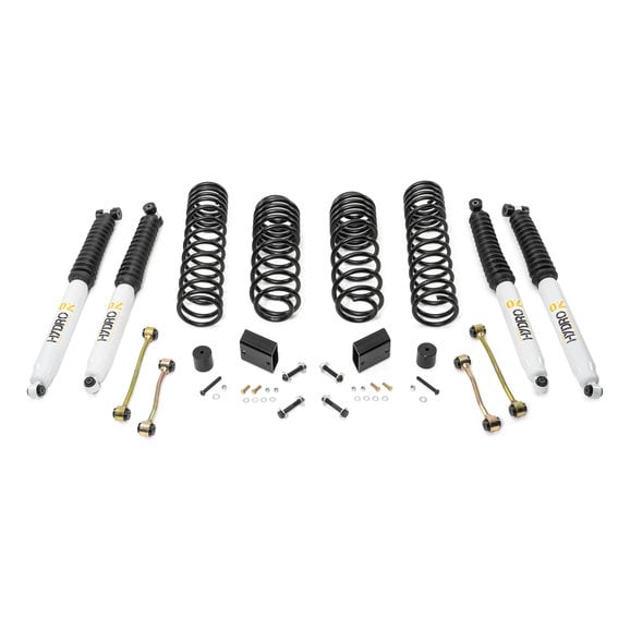 Quadratec Maximum Duty 2.5" Coil Spring Suspension Lift Kit Quadratec Maximum Duty 2.5" Coil Spring Suspension Lift Kit for 18-23 Jeep Wrangler JL Unlimited 4-Door