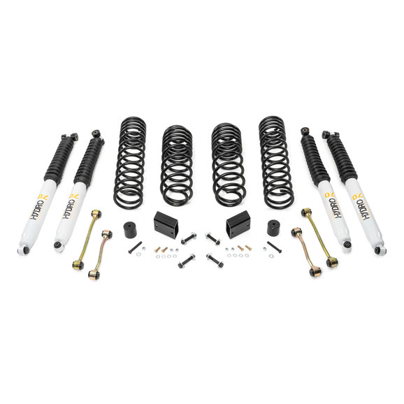 Quadratec Maximum Duty 2.5in Coil Spring Suspension Lift Kit Quadratec  Maximum Duty 2.5in Coil Spring Suspension Lift Kit for 18-23 Jeep Wrangler JL 2-Door