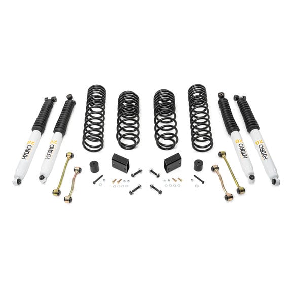 Quadratec Maximum Duty 2.5in Coil Spring Suspension Lift Kit Quadratec Maximum Duty 2.5in Coil Spring Suspension Lift Kit for 18-22 Jeep Wrangler Unlimited JL 4-Door